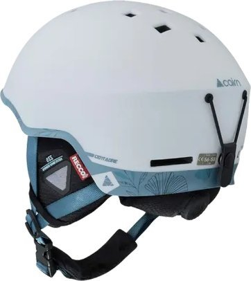 Helmetë skish Cairn Centaure Rescue, ventilim i integruar, e bardhë blu