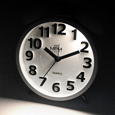 Orë me alarm MPM Quality Happy Morning C01.4056.90, e zezë