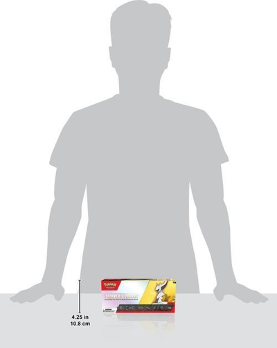 Set letra Pokémon TCG Trainer’s Toolkit 2023 Arceus, 150+ letra, 4 booster packs, shumëngjyrësh