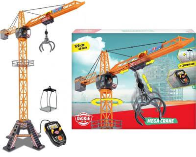 Lodër Dickie Mega Crane, 120cm (203462412)