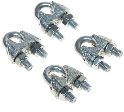 Капса за челично јаже LEMAN DIN741, 3 mm, поцинкувана