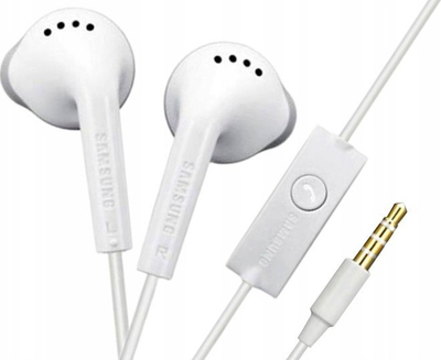 Kufje Samsung EO, 3.5mm, me mikrofon, të bardha