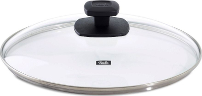 Капак од стакло Fissler Glass Lid Comfort, 26 cm, инокс, проѕирен