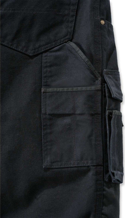 Pantallona cargo Carhartt Duck Multi Pocket Washed, xhepa të shumtë, material i qëndrueshëm, kafe