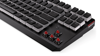 Tastierë Endorfy Thock TKL Pudding Kailh Red, Wired, Mechanical, RGB, e zezë