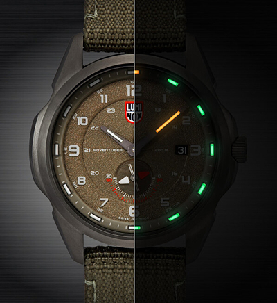 Orë dore Luminox Land Atacama Adventurer XL.1767