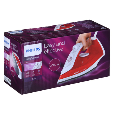 Hekur me avull Philips EasySpeed GC1742/40, 2000W, 220 ml, blu