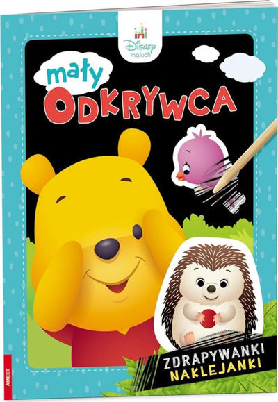 Liber aktiviteti Ameet Disney Toddler Little Explorer Scratch offs Stickers, me ngjitëse gërvishtëse, format i vogël
