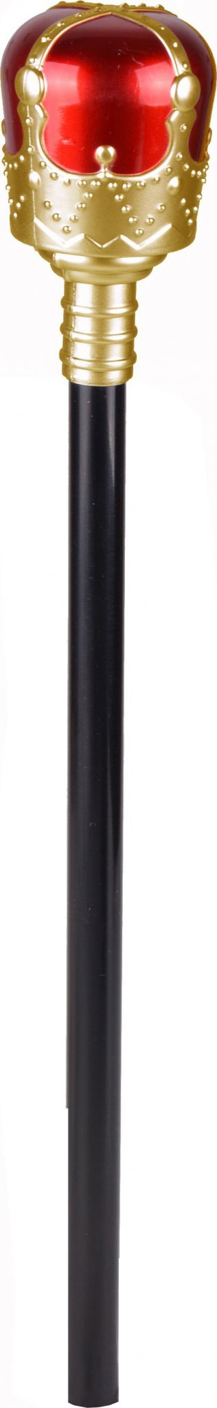 Skeptër mbretënor ARPEX King, plastik, 45cm, i artë