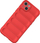 Mbrojtëse telefoni Hurtel Magic Shield Case për iPhone 14 Plus, e butë, kundër goditjeve, ngjyrë burgundy