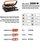 Електричен грил Lauben Contact Grill 2000SB, 2000W, површина 1500 cm², црн