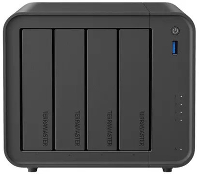 Server NAS Terramaster F4-425, Intel Celeron N5095, 4GB RAM, i zi