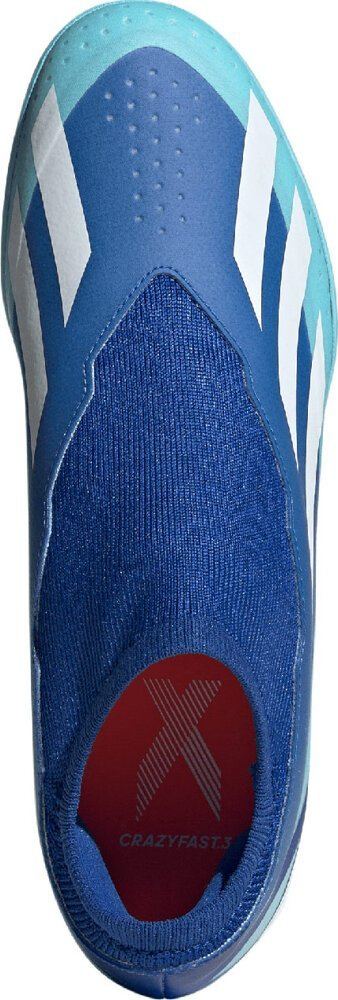 Këpucë futbolli Adidas X Crazyfast.3 LL TF M ID9347, pa lidhëse, për bar sintetik, blu