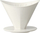 Përgatitës kafeje pour over prej qeramike, 1–2 filxhan, i bardhë