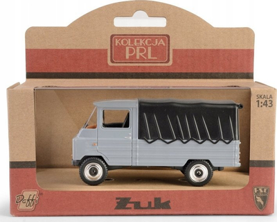 Maket veture Daffi PRL Collection Zuk, shkalla 1:43, gri