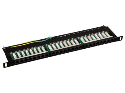 Patch panel Alantec Optimum PK032, UTP Cat 5e, 24 porta LSA, 0.5U, i zi
