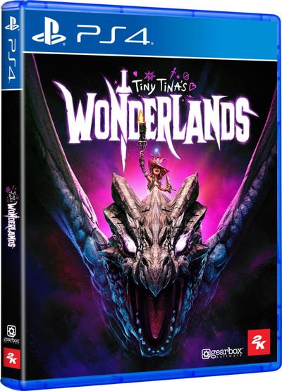 Lojë PS4 2K Tiny Tina's Wonderlands, aksion RPG, fizike