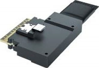 Кабел SAS Supermicro CBL-SAST-1276F-100, 0.76 m, Slimline x8 во 2x Slimline x4, црн
