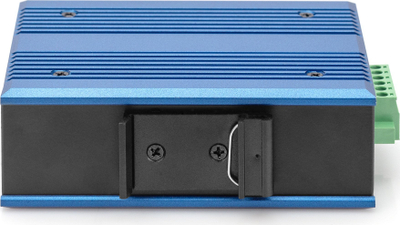 Konvertues industrial media Digitus Gigabit RJ45 SC, 20 km, blu