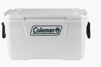 Frigorifer turistik Coleman 70QT Marine Cooler, 66L, mban akull 5 ditë, i bardhë