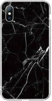 Kapak xheli Wozinsky Marble për Samsung Galaxy S21+ 5G, TPU, me pamje mermeri, i zi