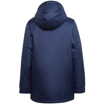 Јакна Adidas Entrada 22 Stadium M HG6298, полиестер, со капуљача, темно сина
