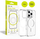 Këllëf Easy Hybrid MagSafe për iPhone 16, transparent, TPU, i përshtatshëm me MagSafe