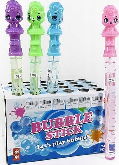 Lodër flluska sapuni Bubble Stick, shpatë, 37cm, shumëngjyrëshe