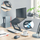 Стенд за лаптоп Leitz Ergo Adjustable Multi Angle, прилагодлива висина, 80% рециклирана пластика, црна