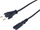 Kabllo rryme Equip C7, 1.8 m, 2-pin, e zezë