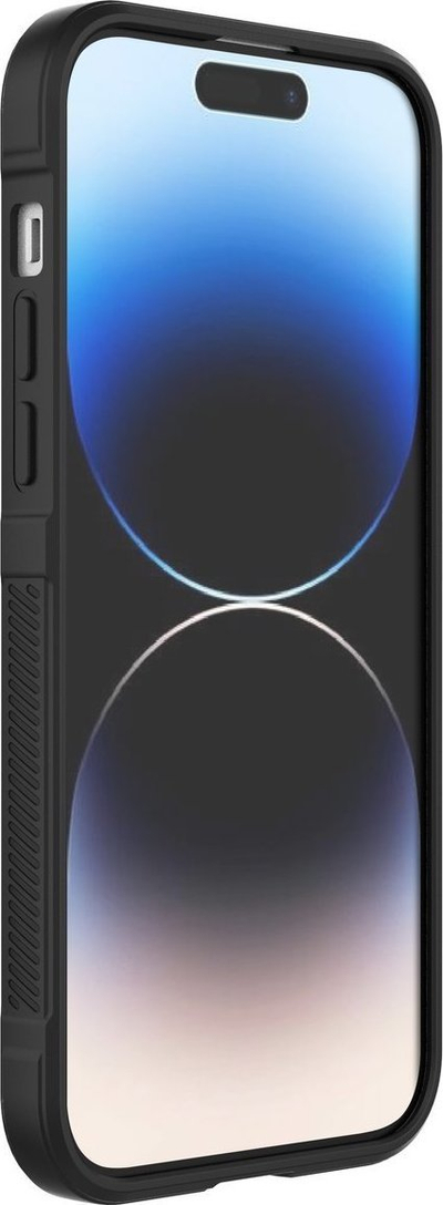 Këllëf telefoni Magic Shield për iPhone 14 Pro Max, TPU i fortë i blinduar, mbrojtje e dyfishtë kamere, burgundy