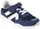 Atlete të ulëta fëmijësh MARTES LARIS, rrjetë ajrosëse, mbyllje me shirit ngjitës, blu navy