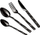 Set lugë pirunë Berlinger Haus BH-2622, 24 copë, çelik inox, e zezë me shkëlqim