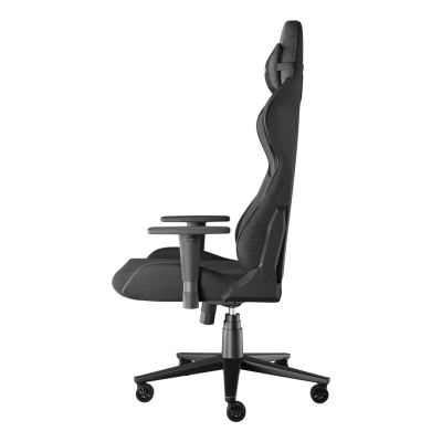 Гејминг столица Genesis Nitro 550 G2, текстил, лумбална перница, темно сива