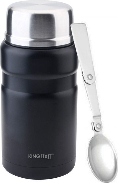 Termos dreke KingHoff KH-1460, 0.75 l. e zezë