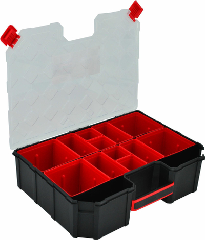 Organizues me ndarje Awtools Tager Plus Medium 39, kovëza që hiqen, kapak transparent
