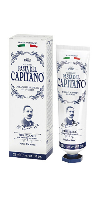 Pastë zbardhuese për dhëmbë Pasta Del Capitano 1905 kPDC030, 75 ml