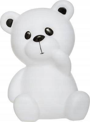 Dritë nate Atmosphera Arush Teddy XL, 30 cm, për zbukurim, e bardhë