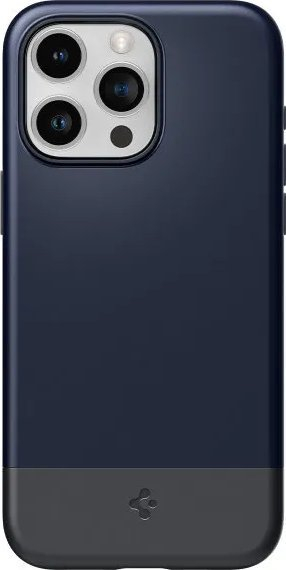 Këllëf telefoni Spigen Style Armor MagSafe për iPhone 15 Pro Max, mbrojtës, Midnight Indigo