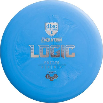 Disk golf putter Discmania Evolution Logic, SOFT EXO, i qëndrueshëm, i bardhë