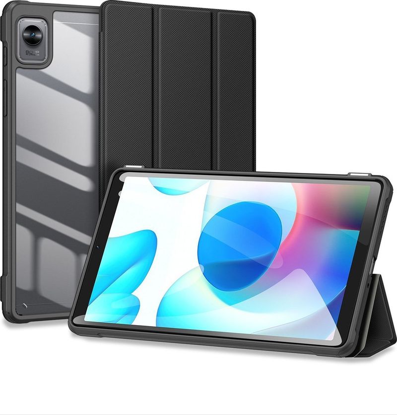Mbulesë tableti Dux Ducis Toby, për Realme Pad Mini, me mbajtëse stylus, e zezë
