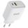 Karikues muri Savio LA-12, 20W, Quick Charge Power Delivery, i bardhë
