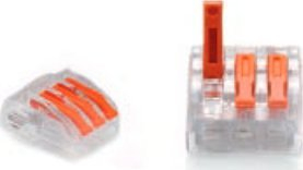 Konektor elektrik Trytyt PC-233, 3x0.2-4mm², set 10 copë, transparent