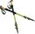 Shkopa për hiking Spokey Trekking Compass  (929459), 105-135 cm, të gjelbërt