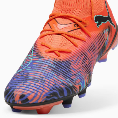 Копачки за фудбал Puma Future 8 Match Creativity FG AG M 108431 01, природна и вештачка трева, шарени
