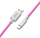 Kabllo spirale CableMod Pro, USB-C/USB-A, 1.5m, rozë