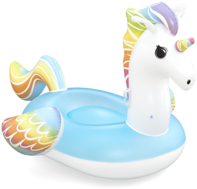 Dyshek pishine Bestway Unicorn Ride On, madhësi ekstra e madhe, shumëngjyrësh