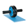 Rrotë abdominale dyshe REBEL ACTI AB Wheel AB-2, deri 100kg, me tapet, e zezë