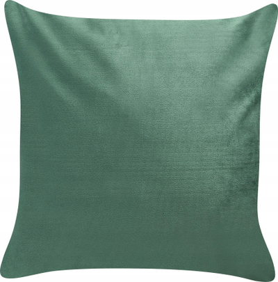 Set me 2 jastëkë dekorativë Beliani TALINUM, kadife, 45 x 45 cm, jeshile