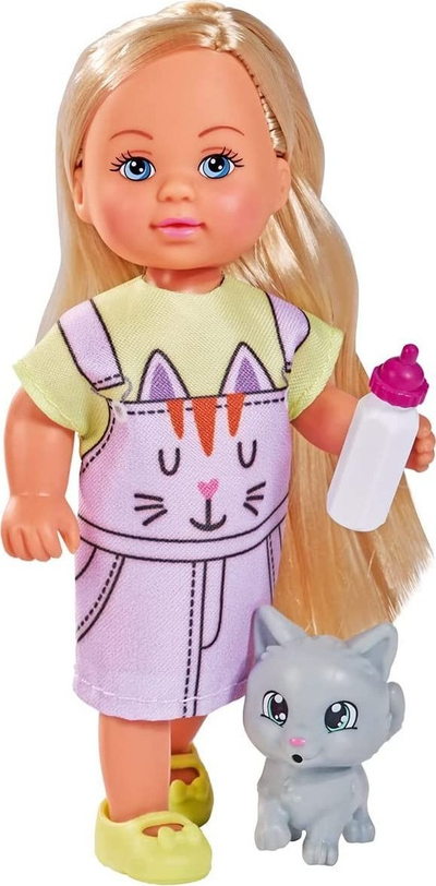 Kukull Simba Evi Love Kitty, me mace lodër, shumëngjyrëshe